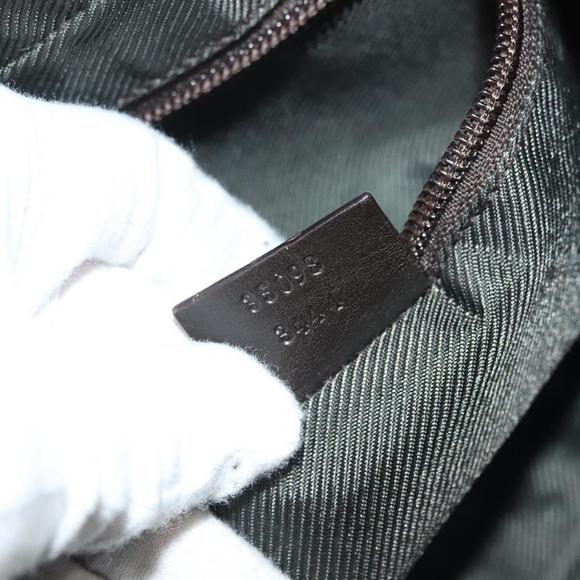 GUCCI GG Canvas Shoulder Bag Beige Silver 35098 Auth ep9364 - Picture 12 of 16